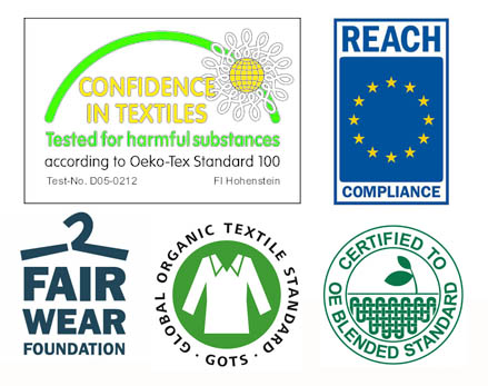 Compliance logos