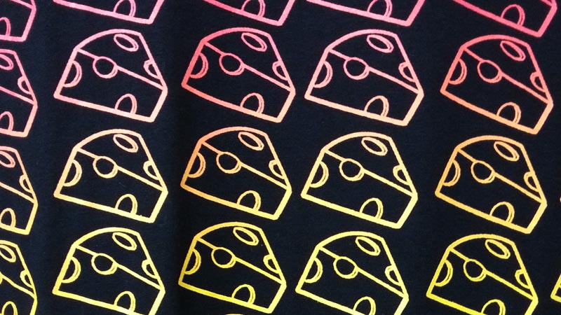 rainbow printing